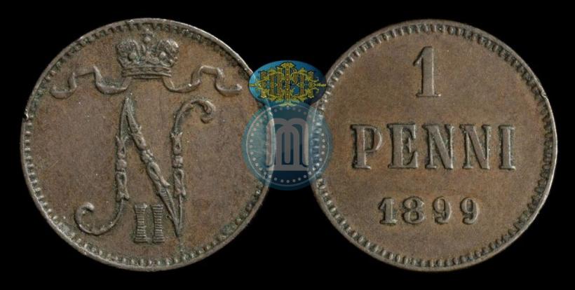 Picture 1 penni 1899 year  