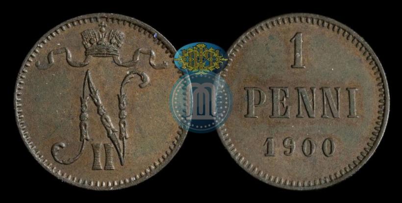 Picture 1 penni 1900 year  