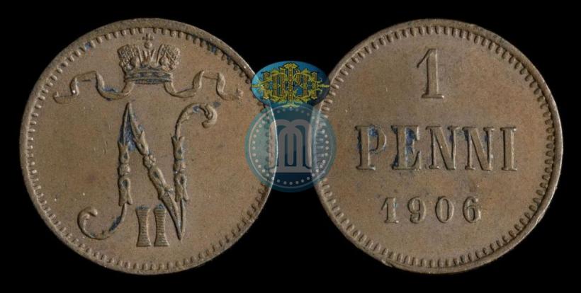 Picture 1 penni 1906 year  