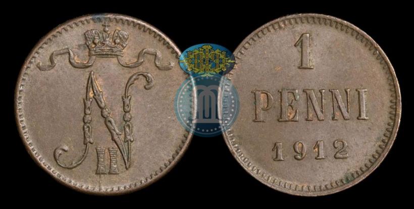 Picture 1 penni 1912 year  