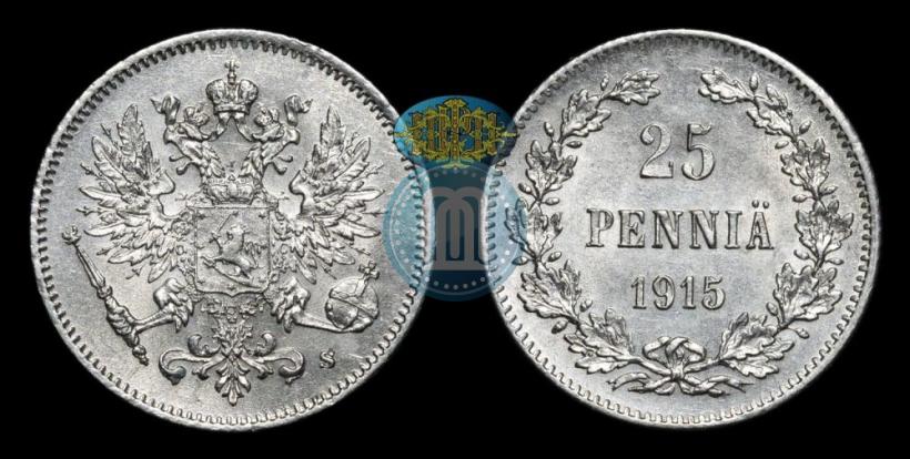 Фото 25 пенни 1915 года S 