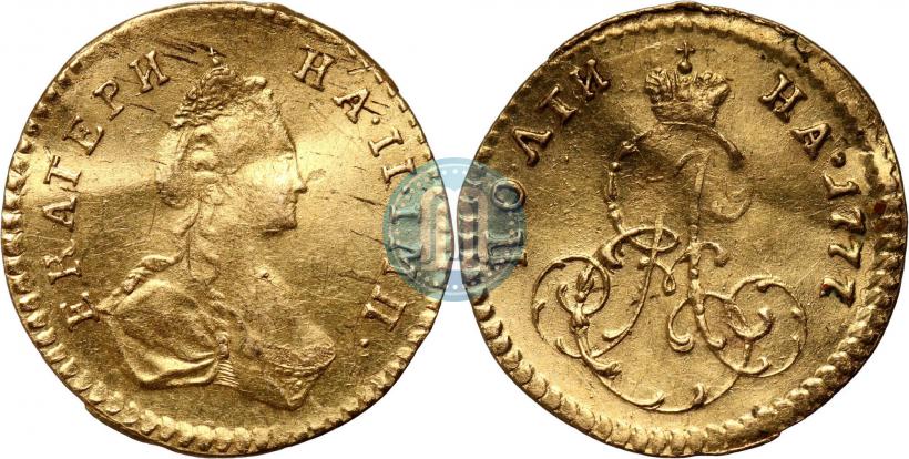 Фото Полтина 1777 года  