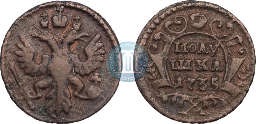 Picture Polushka 1735 year  