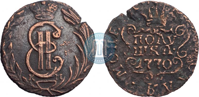 Picture Polushka 1770 year КМ 