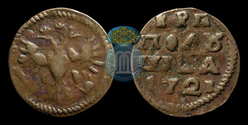 Фото Полушка 1721 года  