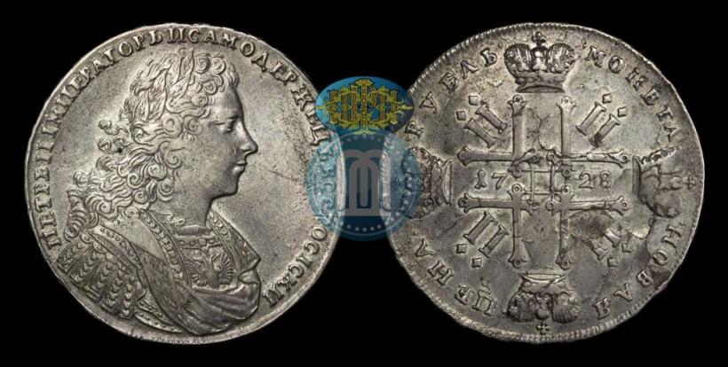 Picture 1 rouble 1728 year  "Type of 1728"