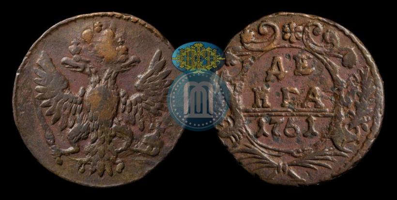 Фото Денга 1751 года  
