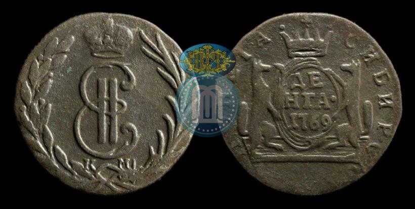 Фото Денга 1769 года КМ 