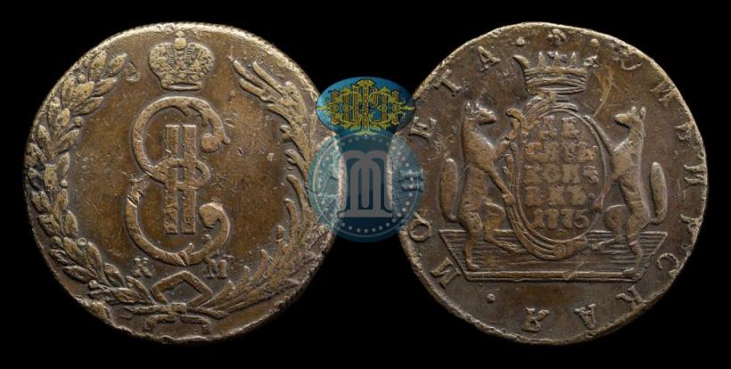 Picture 10 kopecks 1775 year КМ 
