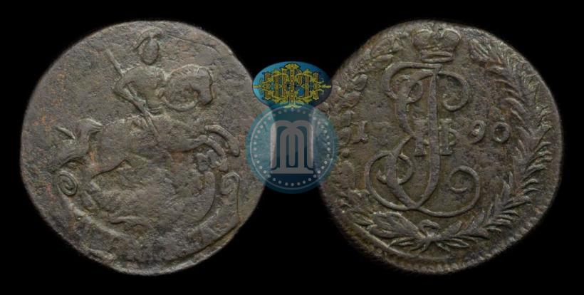 Фото Денга 1790 года КМ 