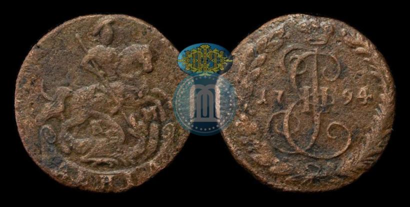 Фото Денга 1794 года КМ 