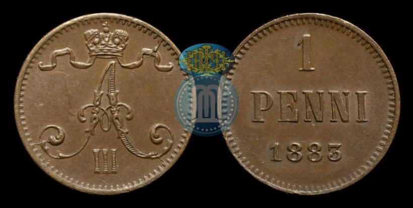 Picture 1 penni 1883 year  