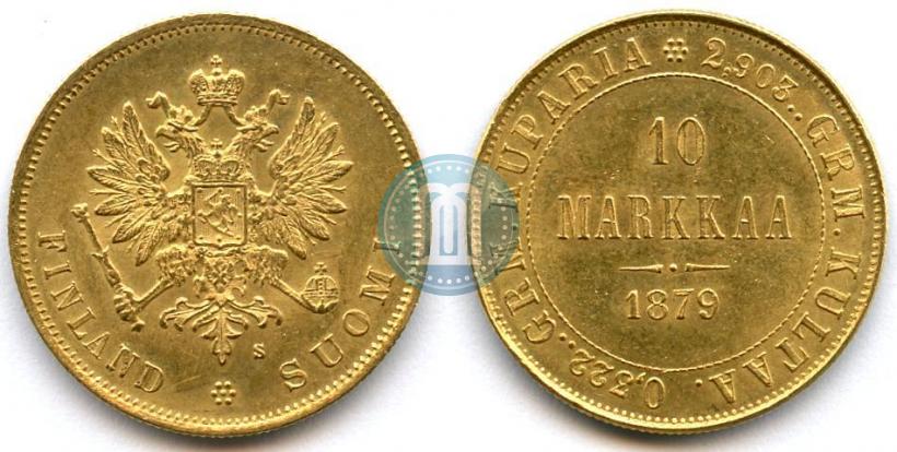 Picture 10 markkaa 1879 year S 