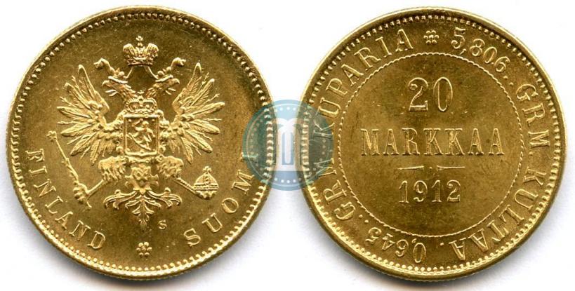 Picture 20 markkaa 1912 year S 