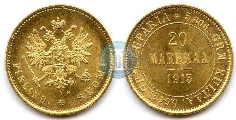 Фото 20 марок 1913 года S 
