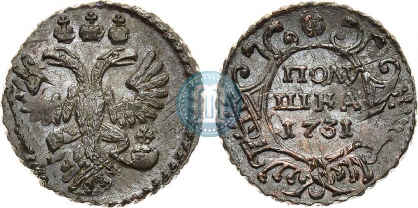 Picture Polushka 1731 year  