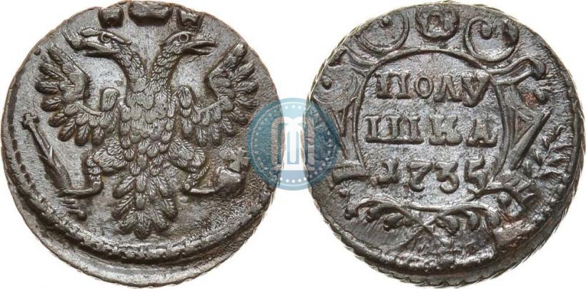 Picture Polushka 1735 year  