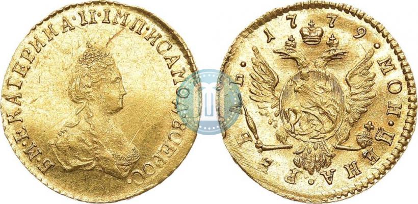 Picture 1 rouble 1779 year  