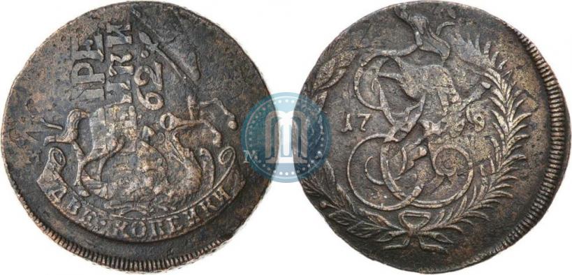 Picture 2 kopecks 1789 year ММ 