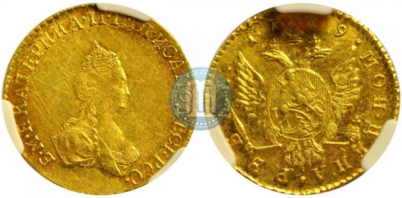 Фото 1 рубль 1779 года  