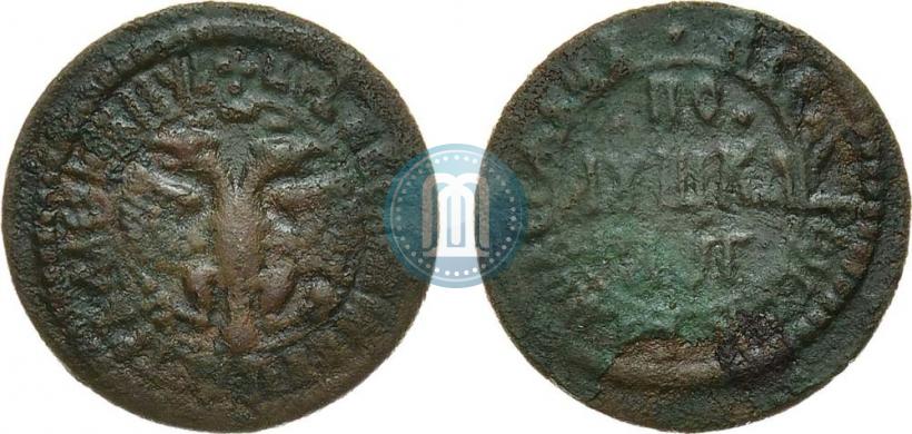 Фото Полушка 1703 года  