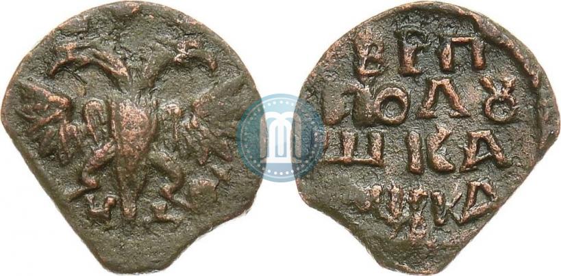 Фото Полушка 1721 года НД 