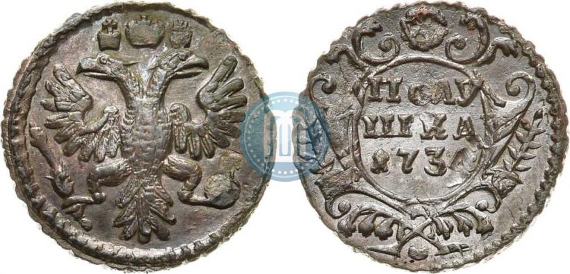 Picture Polushka 1734 year  