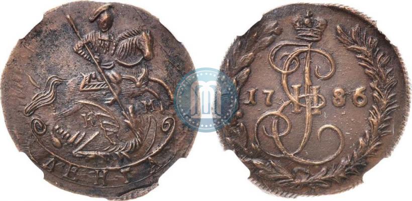 Picture Denga 1786 year КМ 