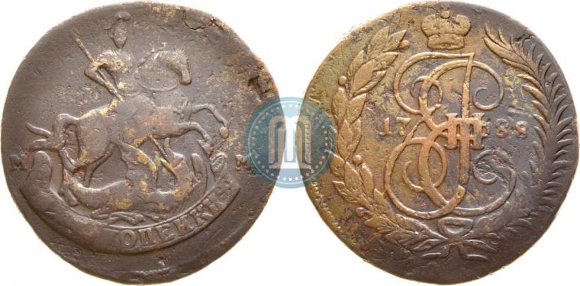 Picture 2 kopecks 1788 year ММ 
