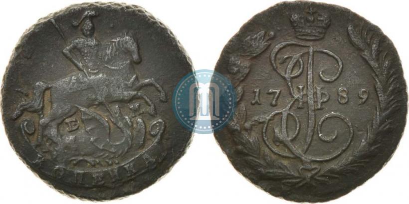 Фото 1 копейка 1789 года ЕМ 