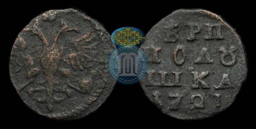 Фото Полушка 1721 года  