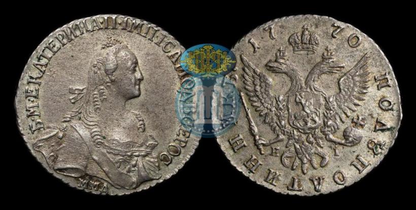 Фото Полуполтинник 1770 года ММД-EI 