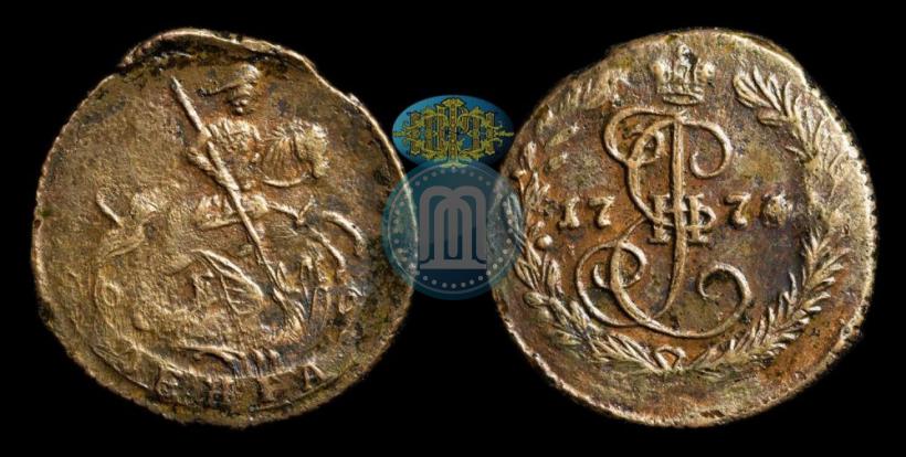 Фото Денга 1774 года ЕМ 