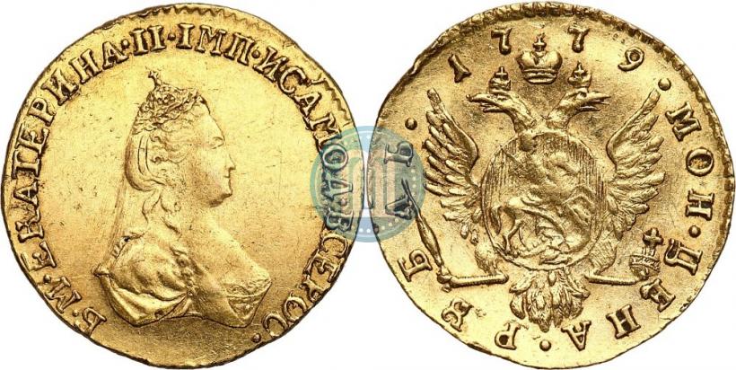 Picture 1 rouble 1779 year  