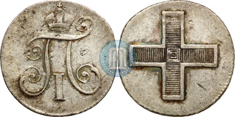 Фото Жетон 1796 года  "В память коронации Императора Павла I"