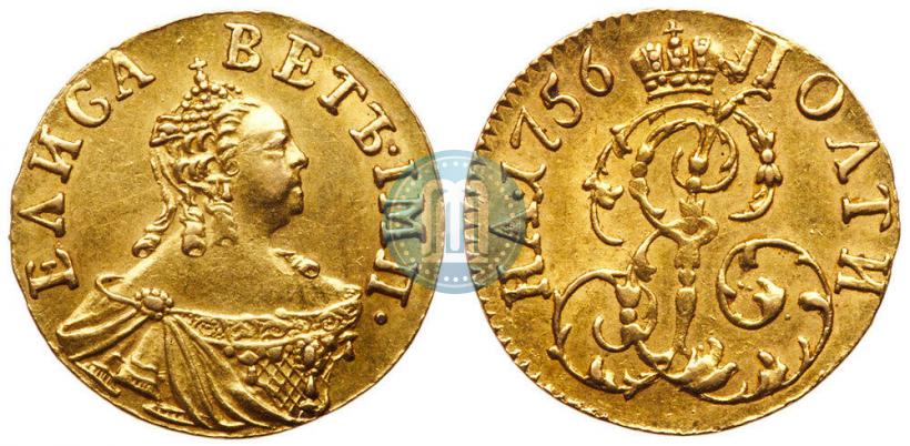 Picture Poltina 1756 year  