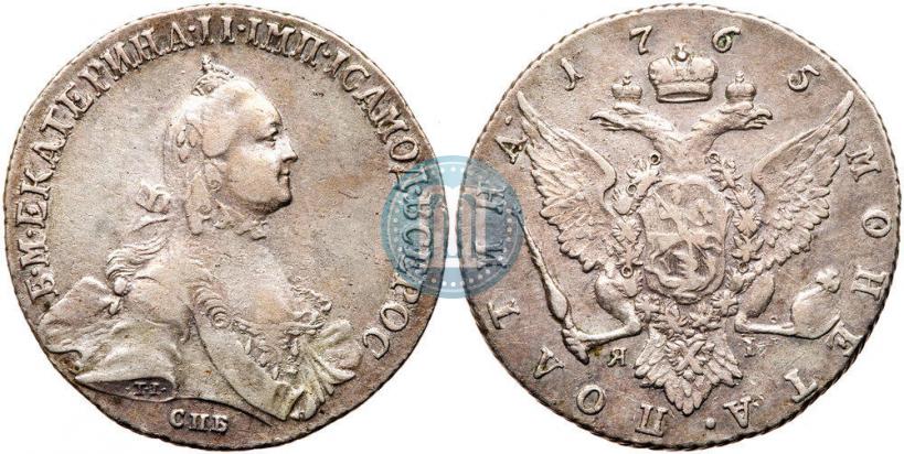 Picture Poltina 1765 year СПБ-ЯI 