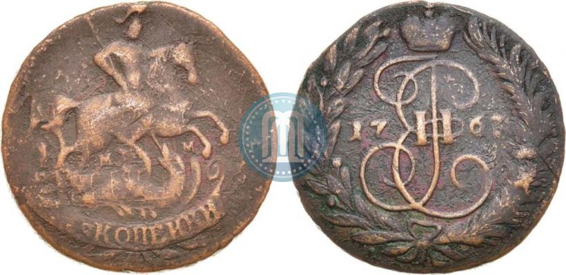 Picture 2 kopecks 1763 year ММ 