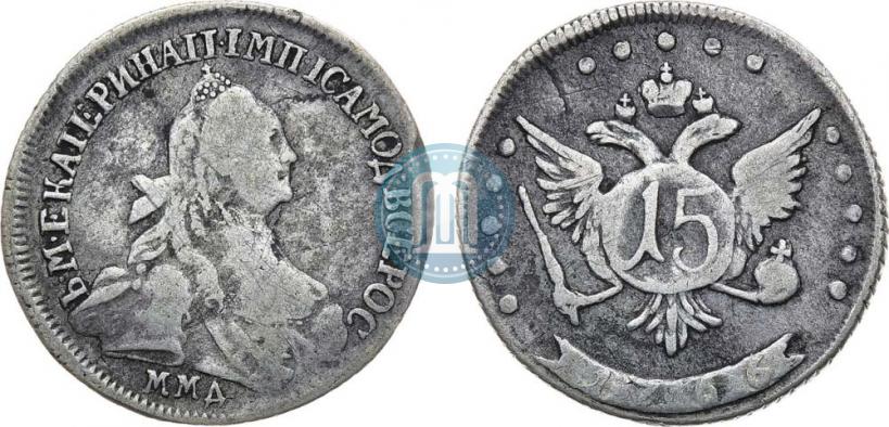 Picture 15 kopecks 1766 year ММД 