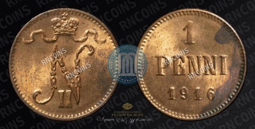 Picture 1 penni 1916 year  