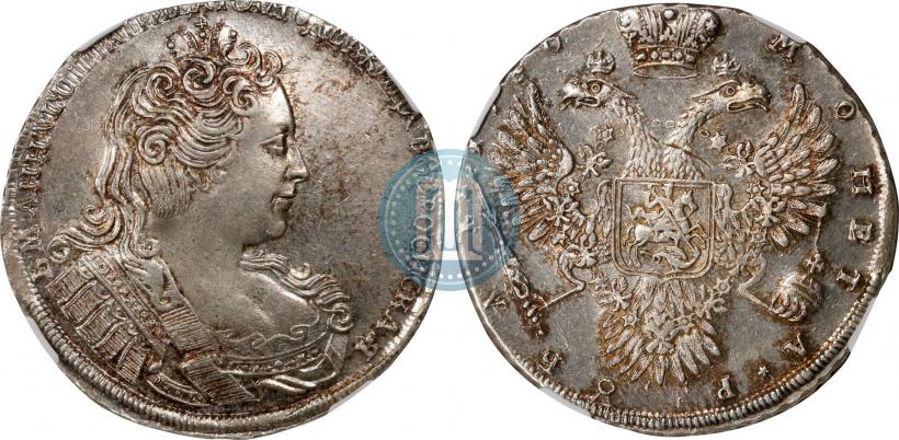 Picture 1 rouble 1730 year  