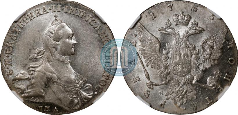 Picture 1 rouble 1765 year ММД-EI 