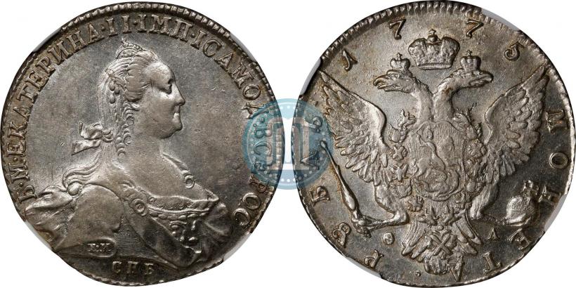 Фото 1 рубль 1775 года СПБ-ФЛ 