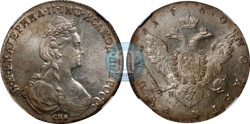 Picture 1 rouble 1780 year СПБ-ИЗ 