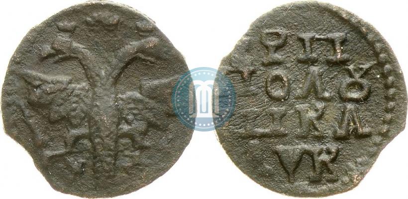 Фото Полушка 1720 года НД 