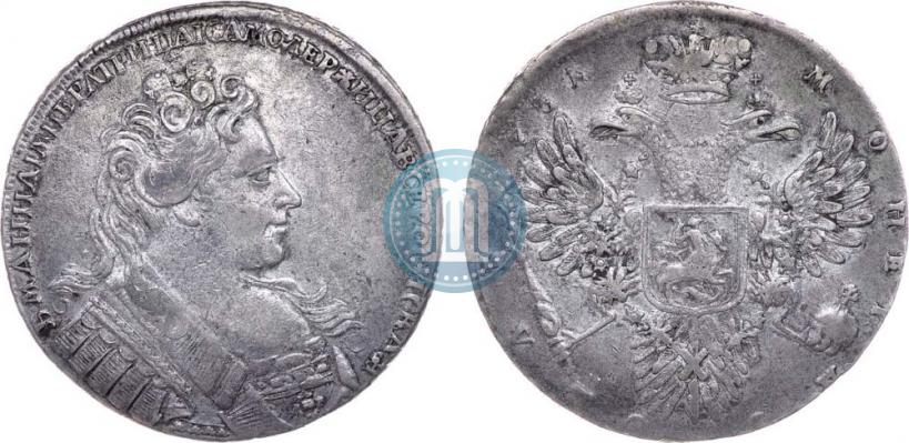 Picture 1 rouble 1731 year  