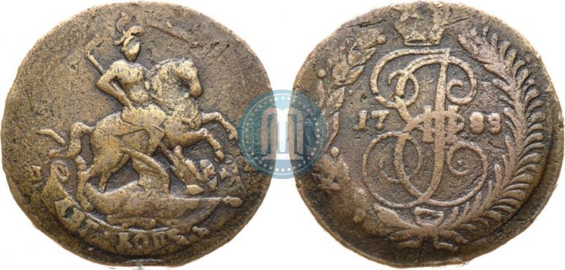 Фото 2 копейки 1788 года СПМ 