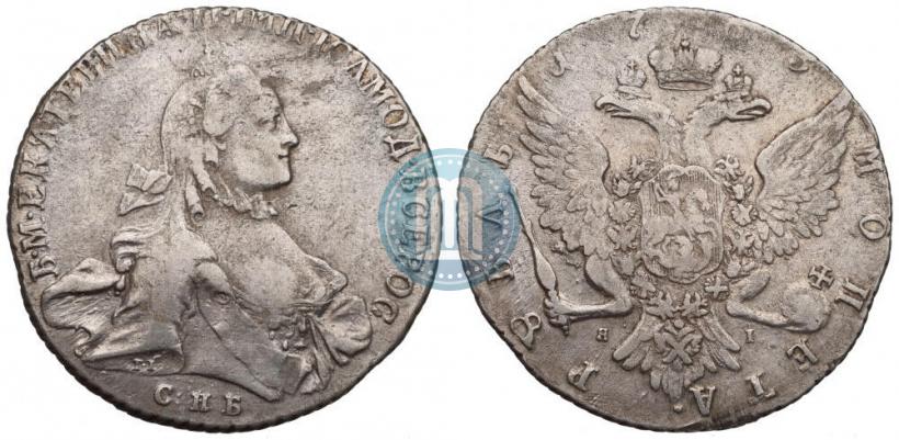 Фото 1 рубль 1763 года СПБ-ЯI 