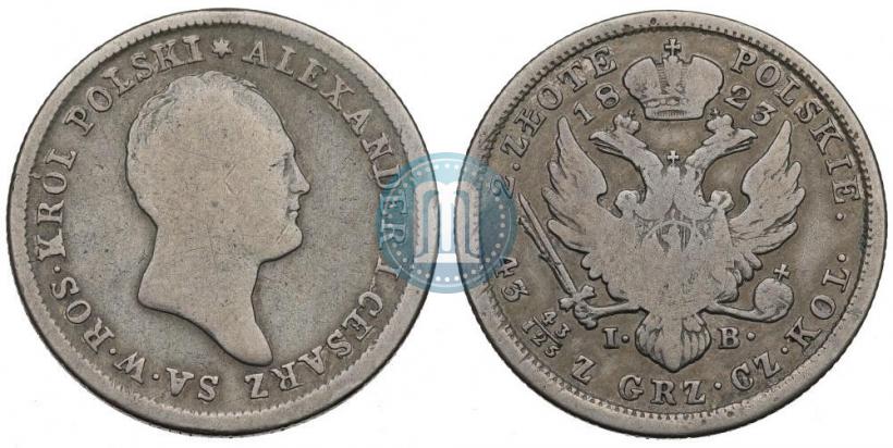 Picture 2 złote 1823 year IB 