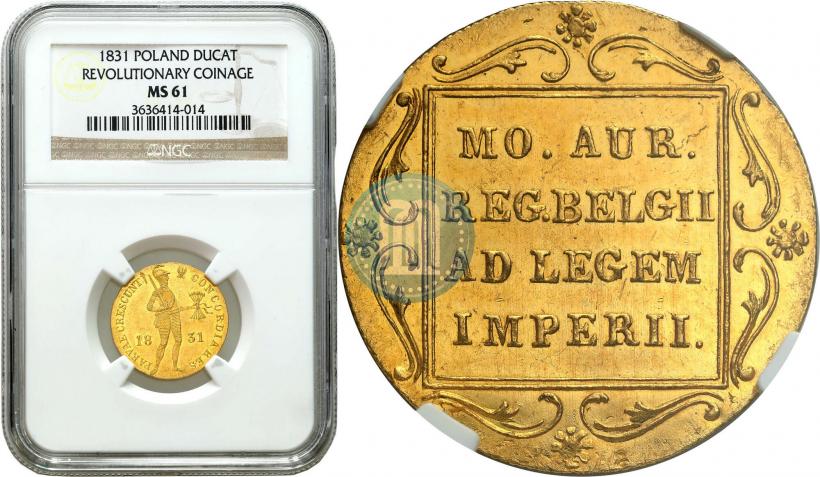 Фото Дукат 1831 года  "Польское восстание"